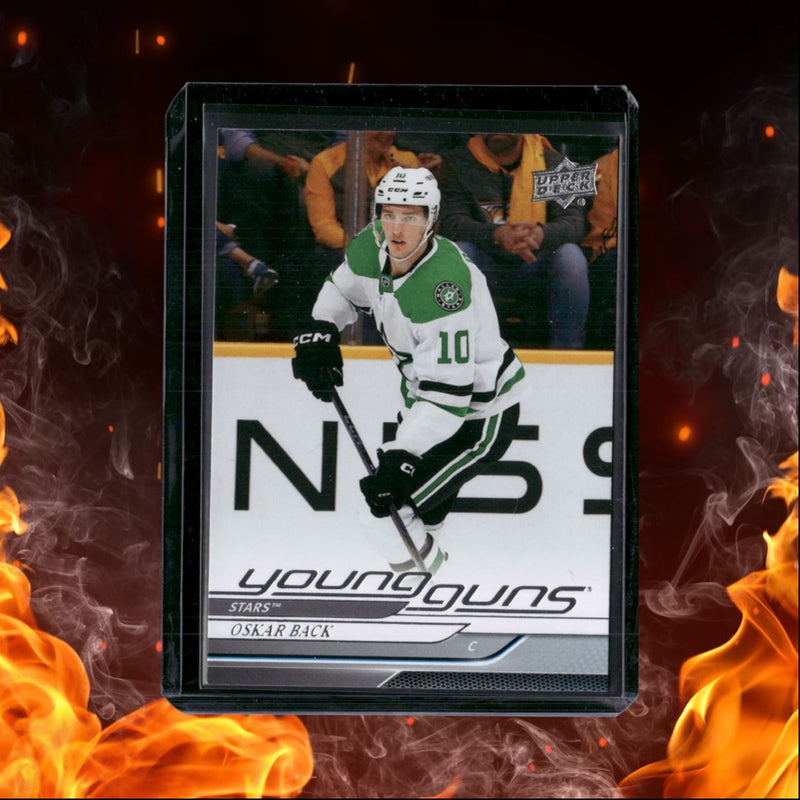 2024-25 Upper Deck Oskar Back Young Guns (B) Rookie