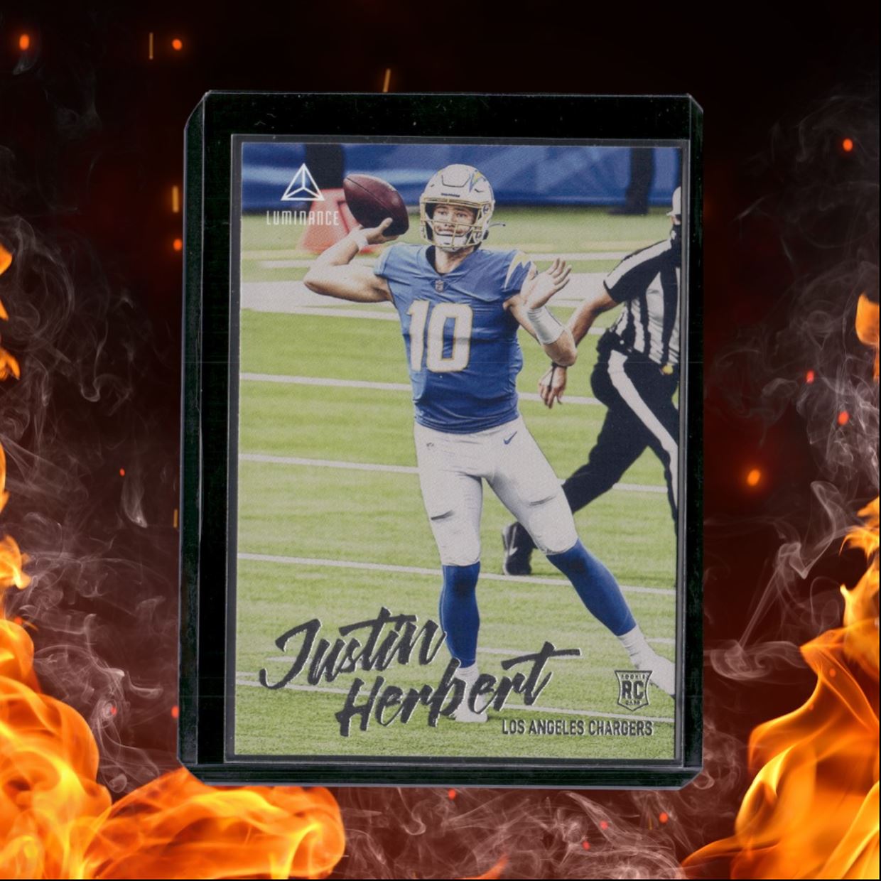 2020 Panini Luminance Justin Herbert Rookie #203