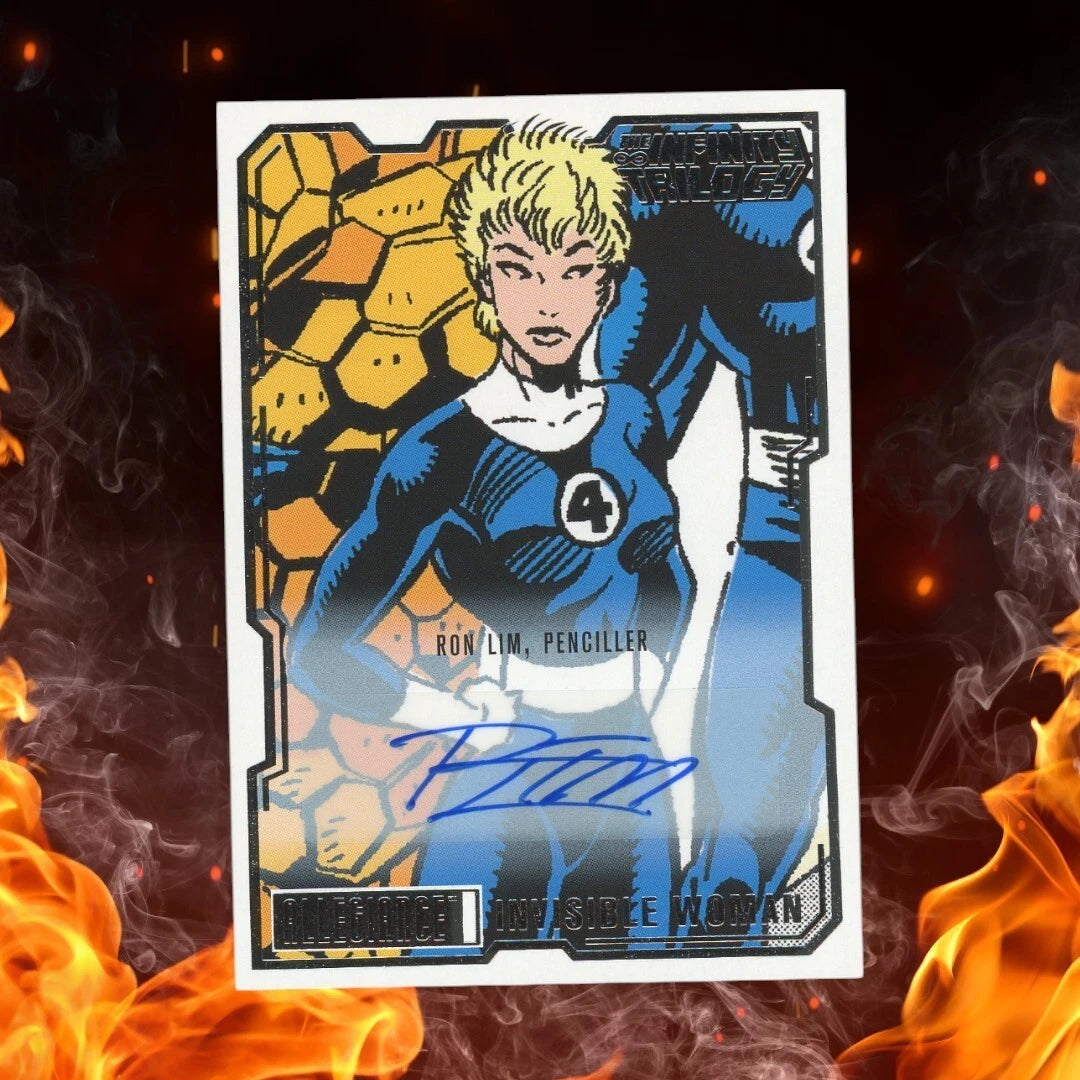2024 Allegiance: Marvel Infinity Trilogy INVISIBLE WOMAN / RON LIM Creator Auto