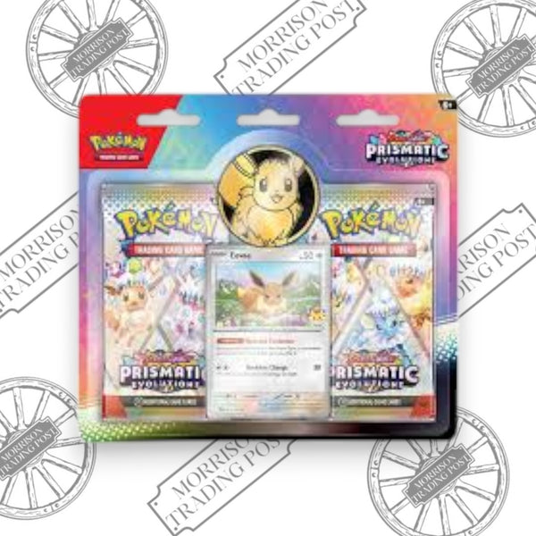 Pokemon Scarlet & Violet Prismatic Evolutions 2-Pack Blister