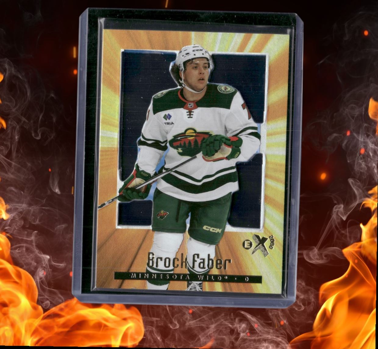 2023-24 SkyBox EX 2000 Brock Faber (B) Rookie #148
