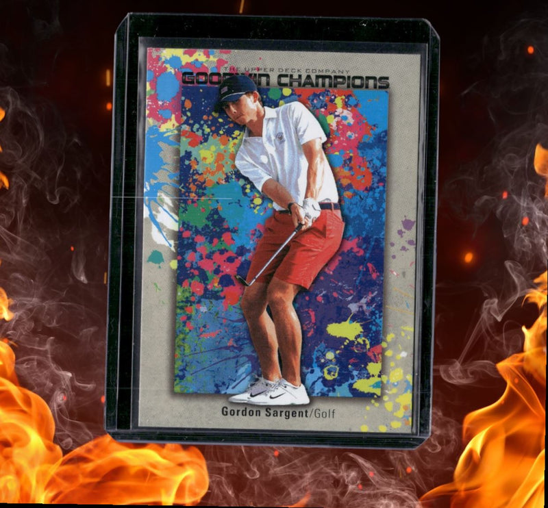 2024 Upper Deck Goodwin Champions Gordon Sargent Splash of Color Rookie