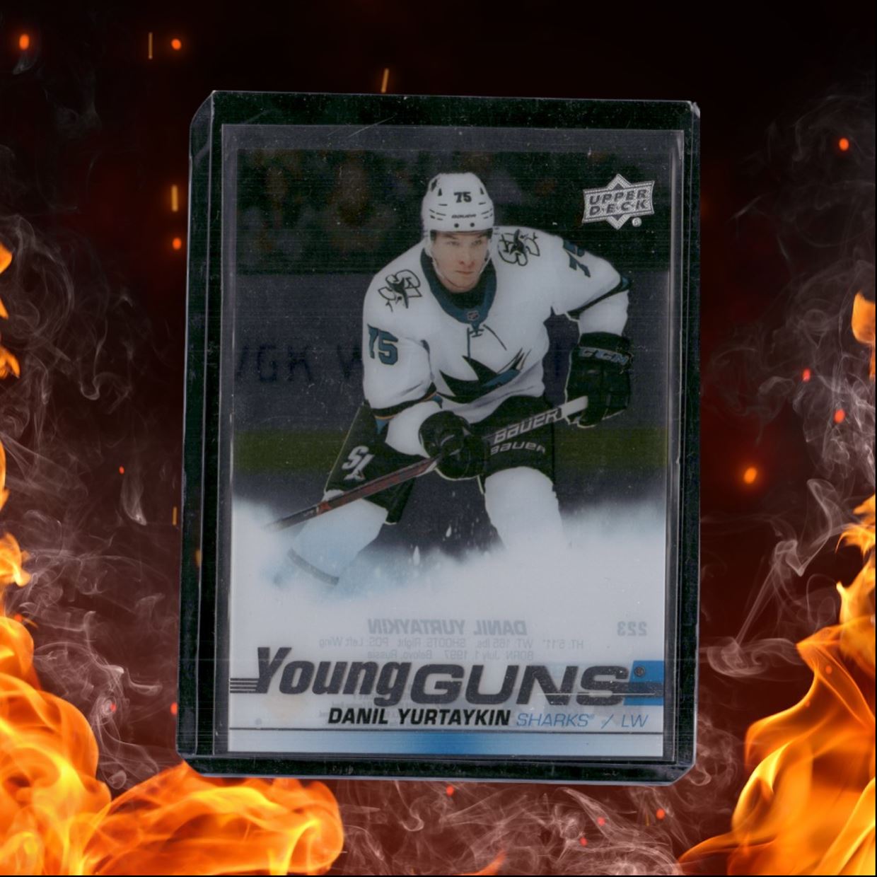 2019-20 Upper Deck Danil Yurtaykin Clear Cut Young Guns SSP Case Hit Rookie #223