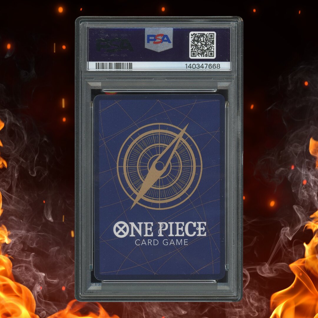 One Piece Japanese Shockwave Jolly Roger Foil PSA 10 #014