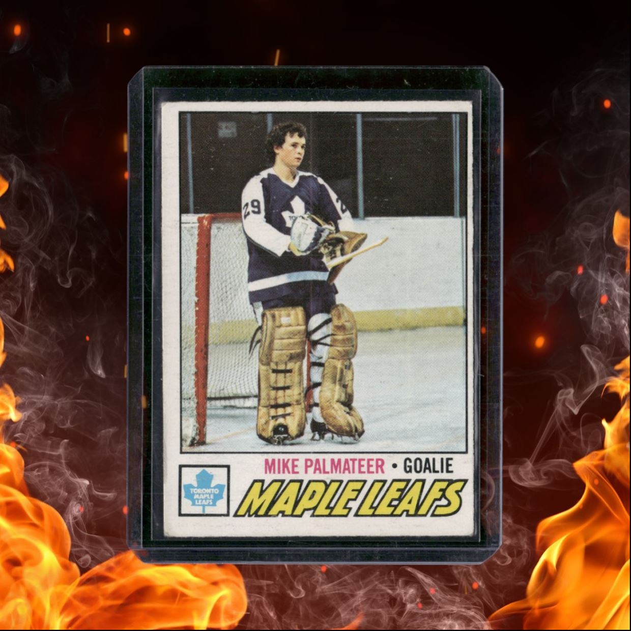 1977-78 O-Pee-Chee Mike Palmateer Rookie #211