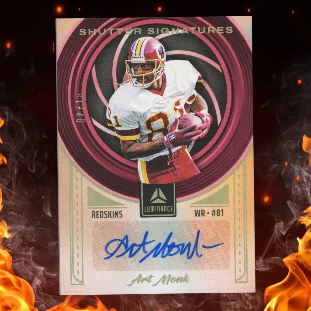 2025 Panini Luminance ART MONK Shutter Signatures /15 #SS-AMO