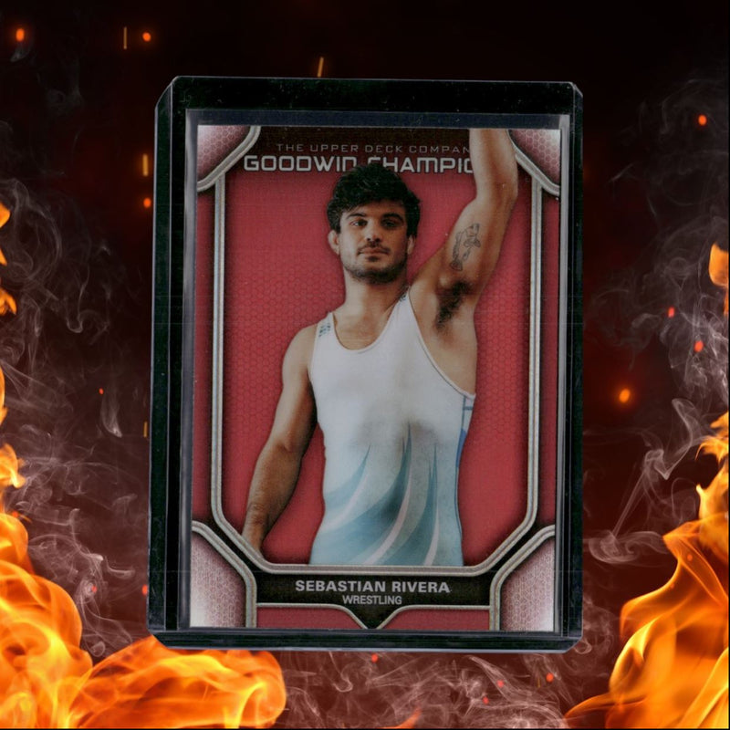 2024 Upper Deck Goodwin Champions Sebastian Rivera Platinum Red