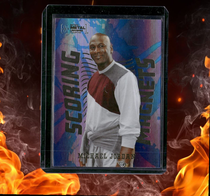 2024-25 Metal Universe Champions Michael Jordan Scoring Magnets