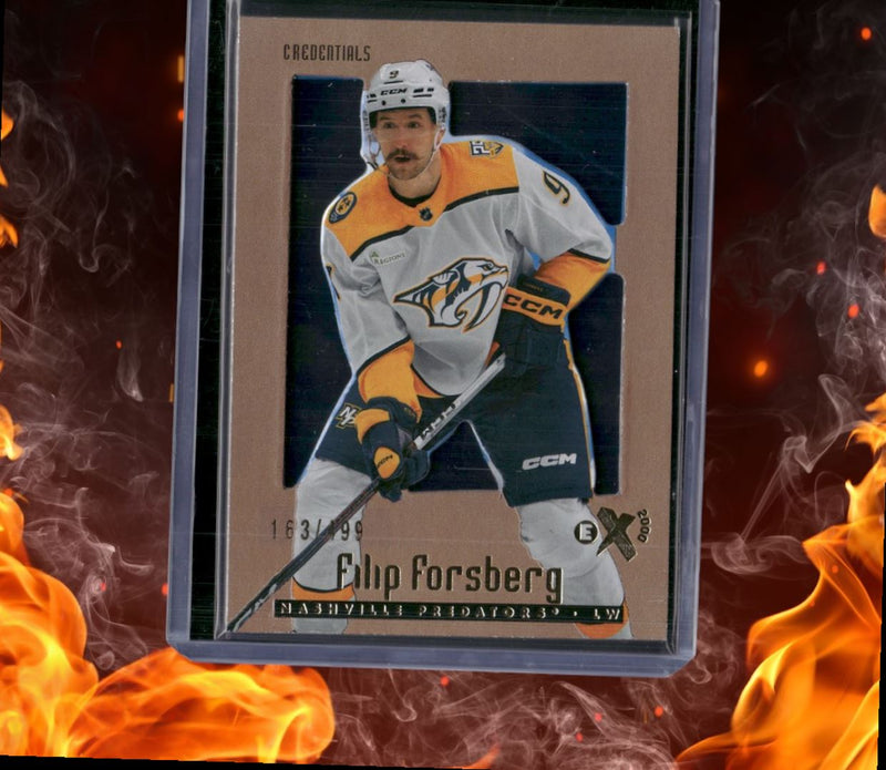 2023-24 SkyBox EX 2000 Filip Forsberg Credentials 163/499