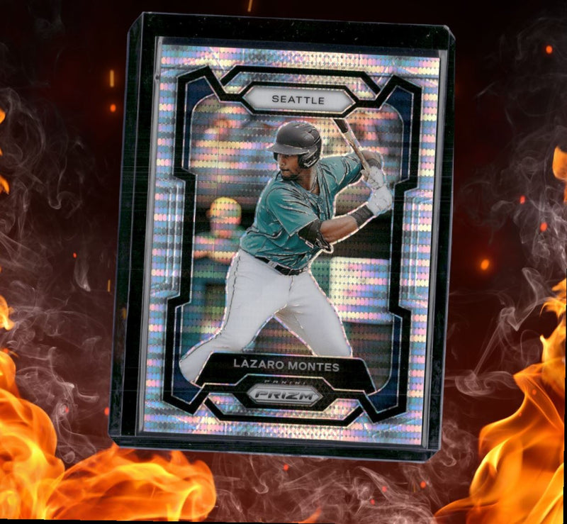 2024 Panini Prizm Lazaro Montes Prospect Pulsar Prizm 181/499
