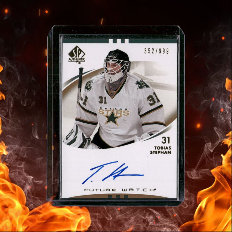 2007-08 SP Authentic Tobias Stephan Future Watch Rookie Auto 352/999