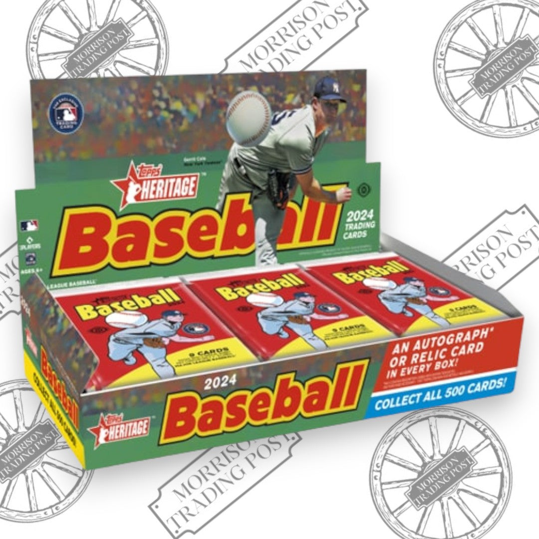 2024 Topps Heritage Baseball Hobby Box