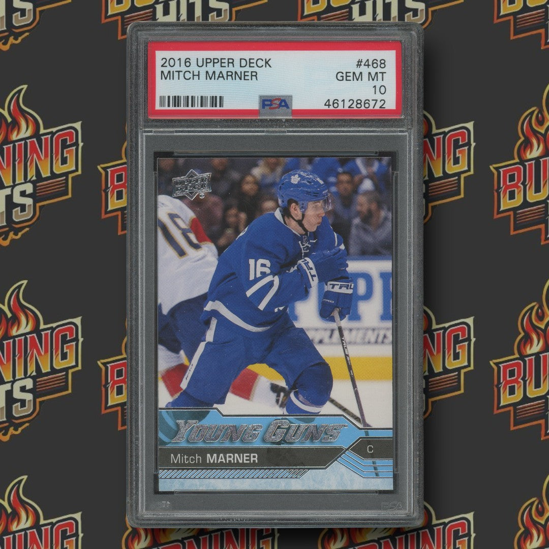 Burning Hits Young Guns Graded Card Box - INFERNO Series #1