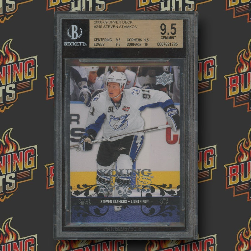 Burning Hits Young Guns Graded Card Box - INFERNO Series