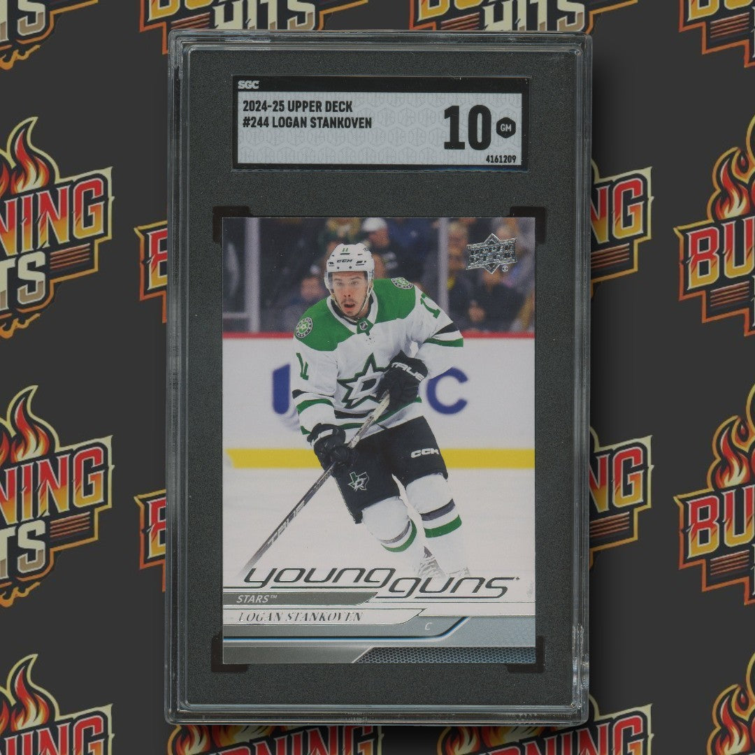 Burning Hits Young Guns Graded Card Box - INFERNO Series #1