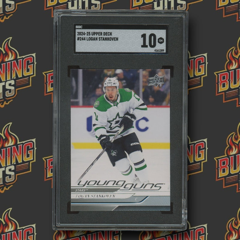 Burning Hits Young Guns Graded Card Box - INFERNO Series