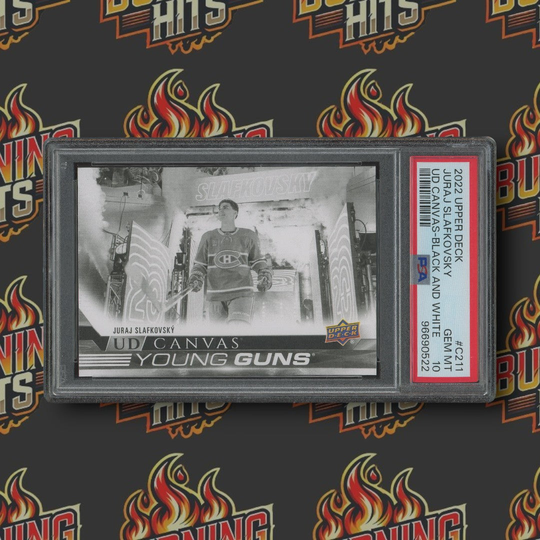 Burning Hits Young Guns Graded Card Box - INFERNO Series #1