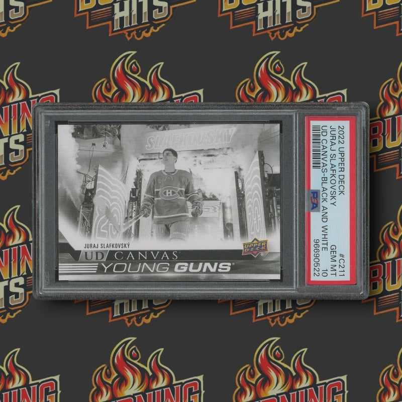 Burning Hits Young Guns Graded Card Box - INFERNO Series