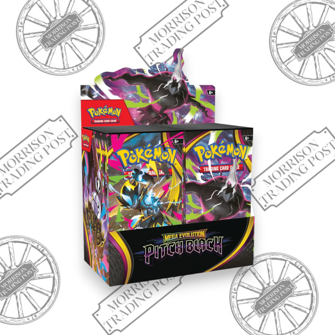 Pokemon Pitch Black 36-Pack Booster Box — front of sealed box