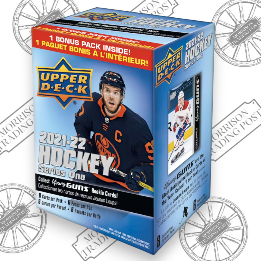 2021-22 Upper Deck Series 1 Hockey Blaster