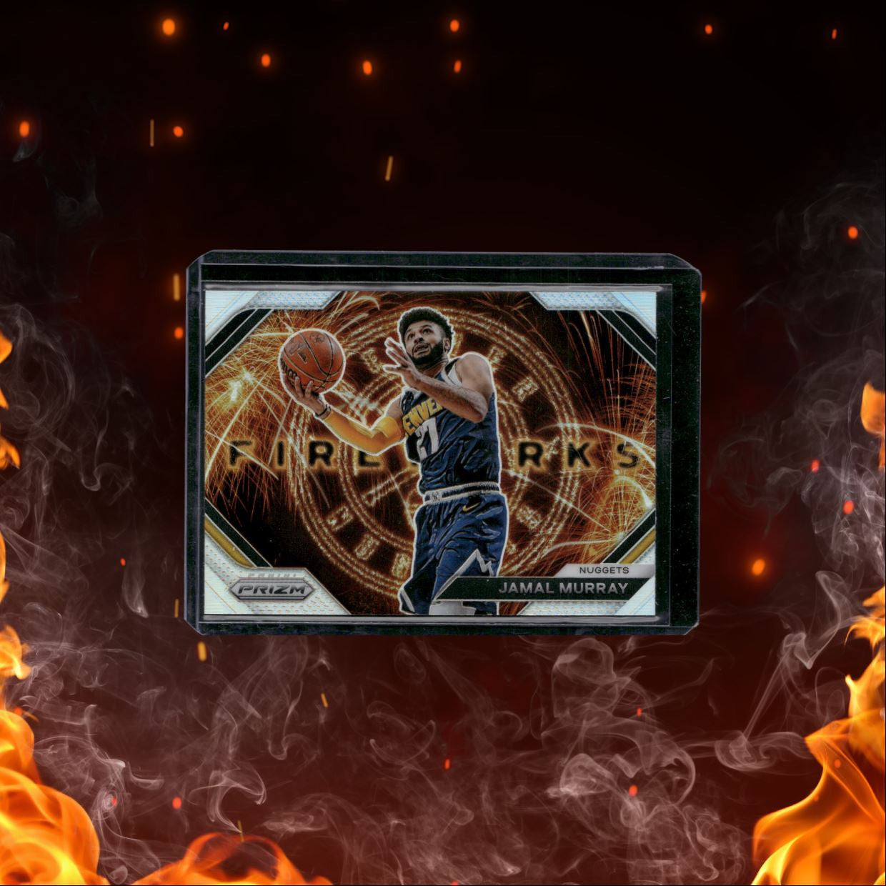 2023-24 Panini Prizm Jamal Murray Fireworks Prizm #25