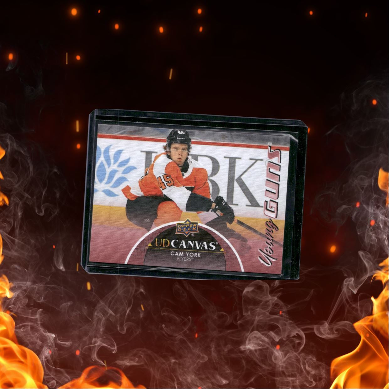 2021-22 Upper Deck UD Canvas Cam York Young Guns #C233