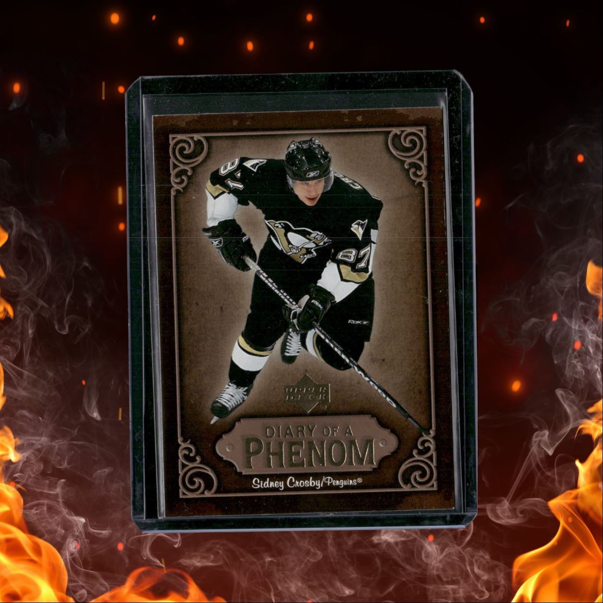 2005-06 Upper Deck Sidney Crosby Diary of a Phenom Rookie #DP24