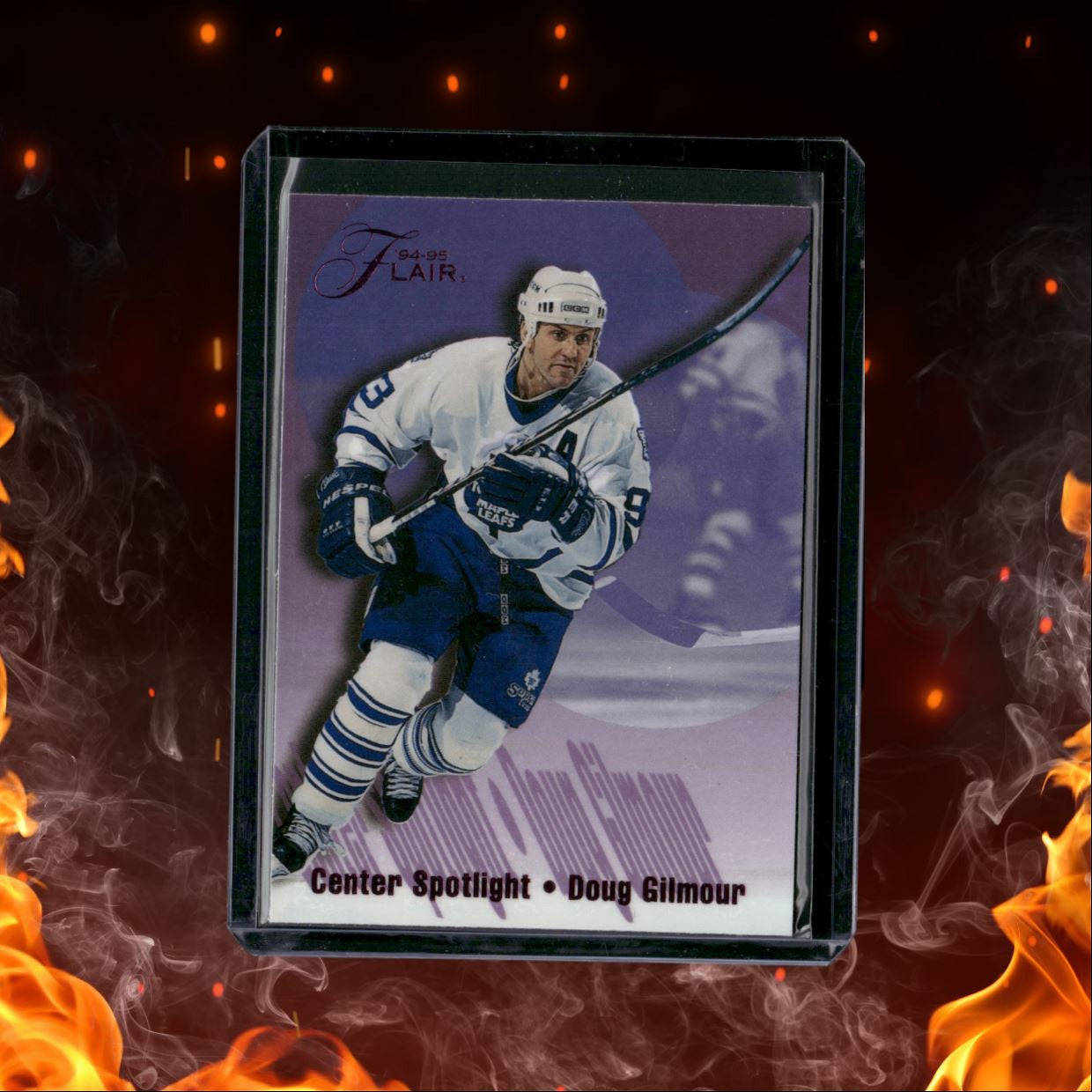 1994-95 Fleer Center Spotlight Doug Gilmour #3