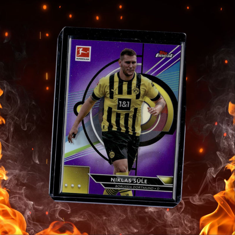 2023 Topps Finest Niklas Sule Purple Refractor 242/250