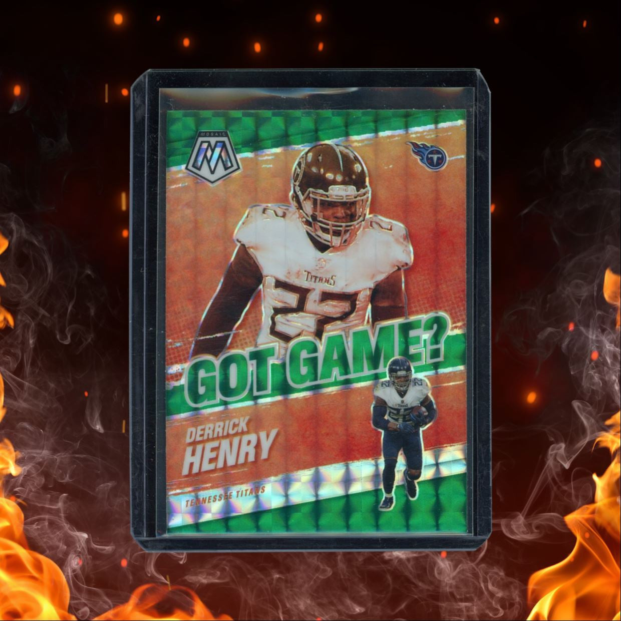 2021 Panini Mosaic Got Game Green Derrick Henry #GG-2