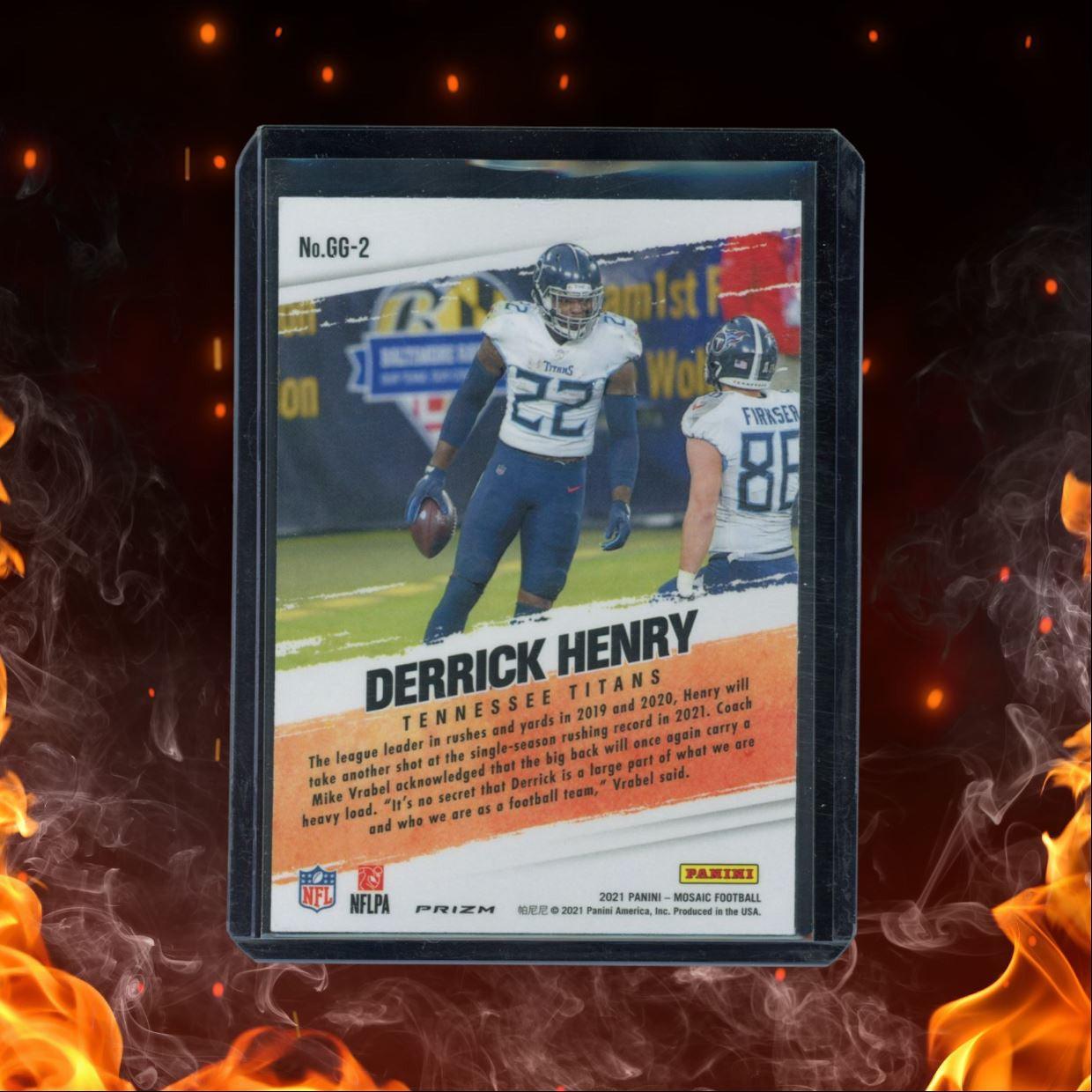 2021 Panini Mosaic Got Game Green Derrick Henry #GG-2