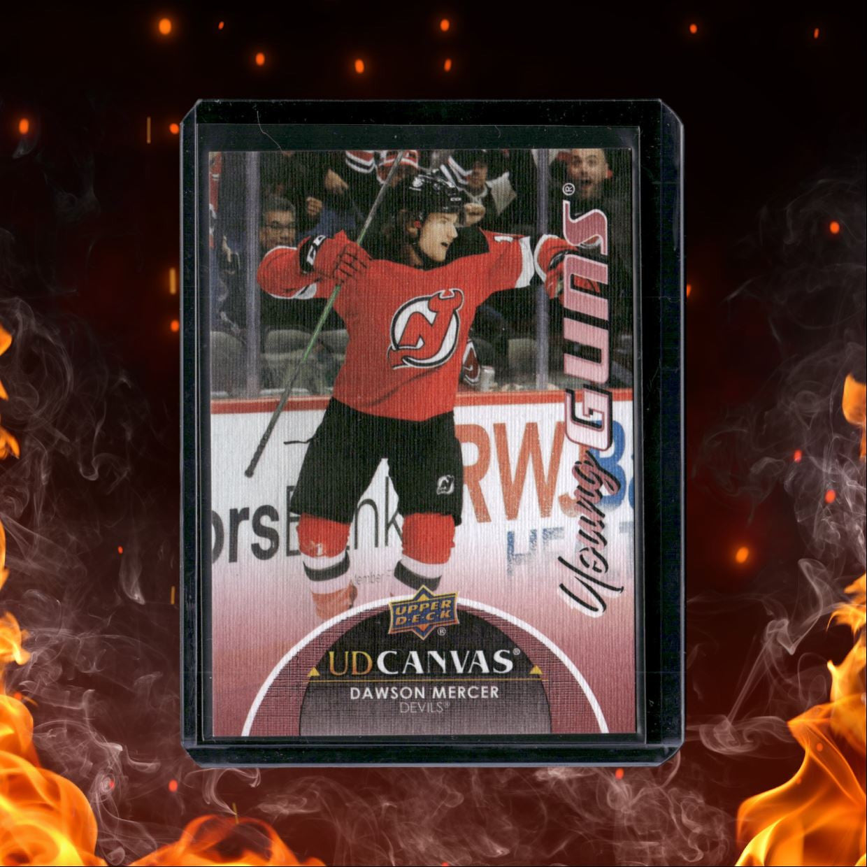 2021-22 Upper Deck UD Canvas Dawson Mercer Young Guns #C232