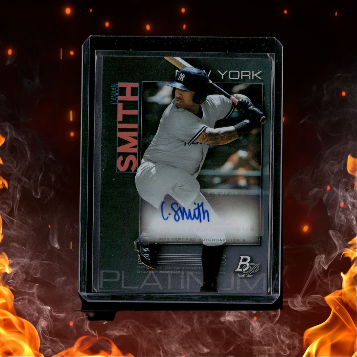 2020 Bowman Platinum Top Prospect Autographs Canaan Smith Auto #TOP-44