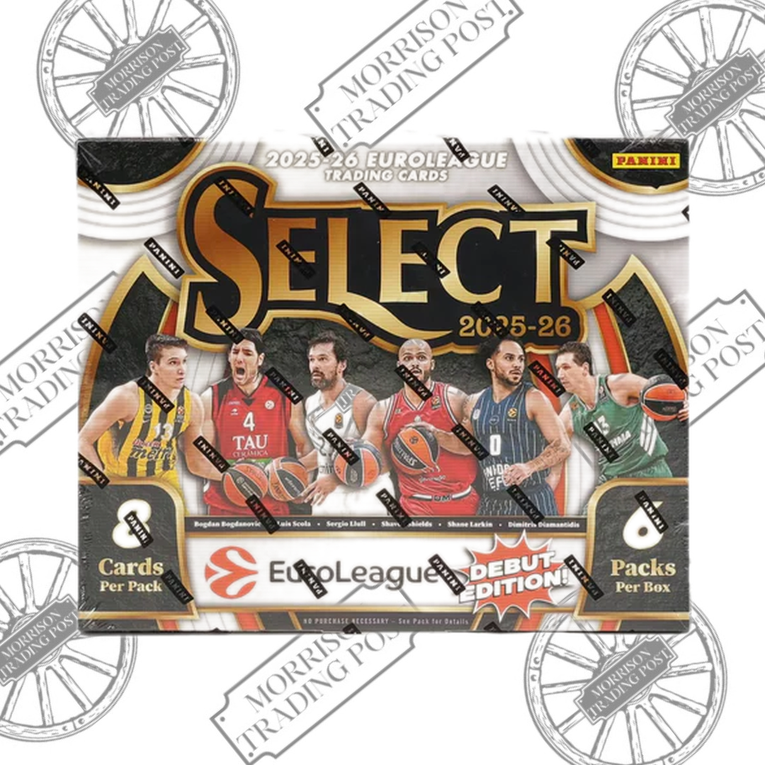 2025-26 Panini Select EuroLeague Basketball Hobby Box