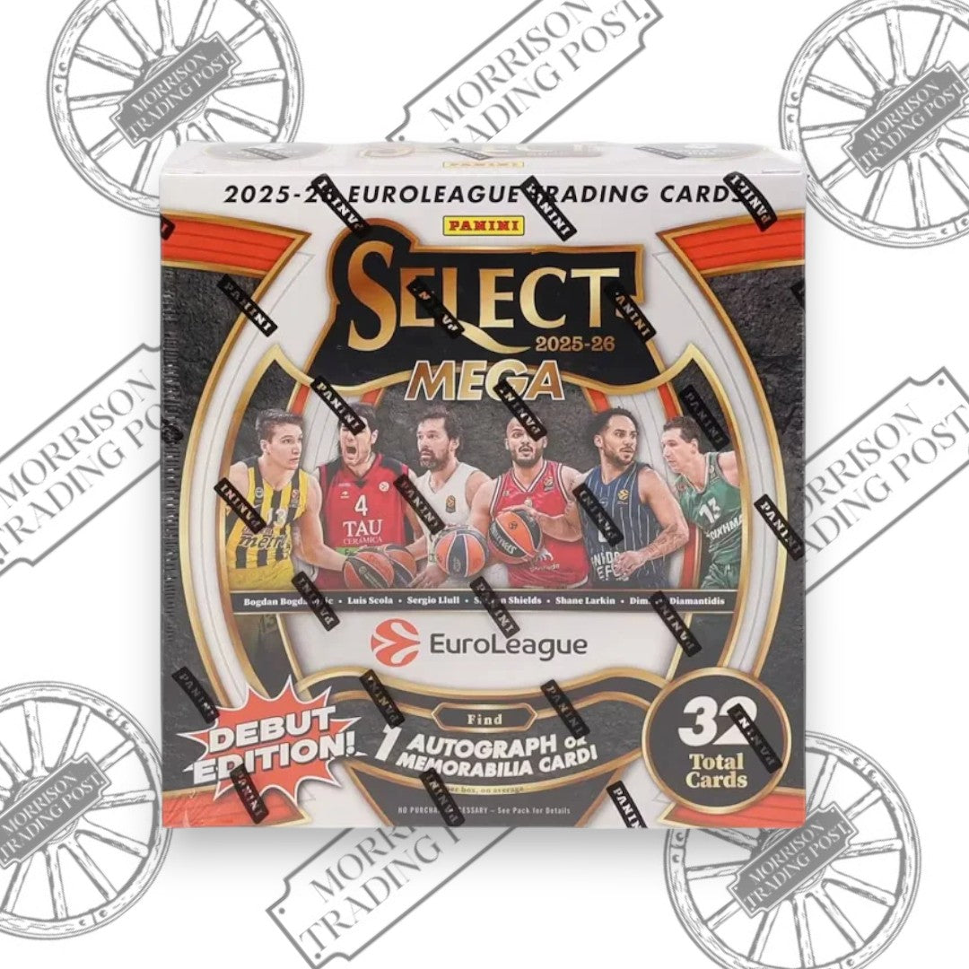 2025-26 Panini Select EuroLeague Basketball Mega Box