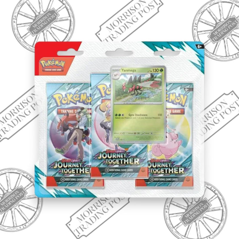 Pokemon Scarlet & Violet Journey Together 3-Pack Blister