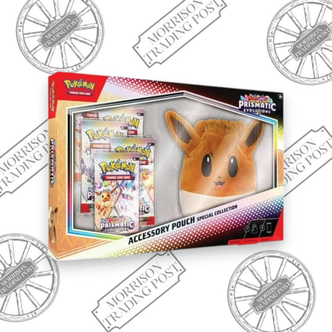 Pokemon Scarlet & Violet Prismatic Evolutions Accessory Pouch Special Collection