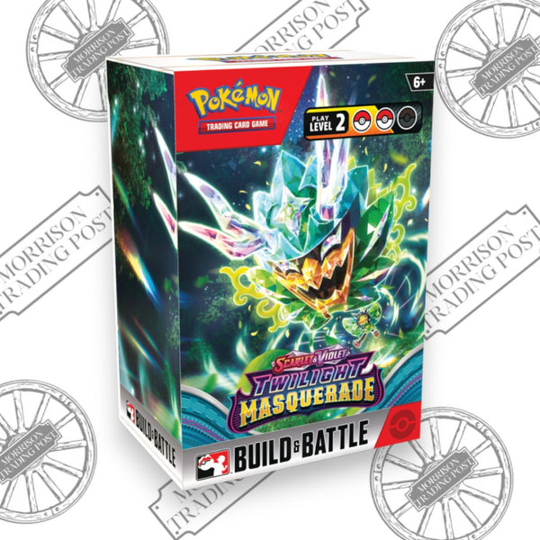 Pokemon Scarlet & Violet Twilight Masquerade Build & Battle Box