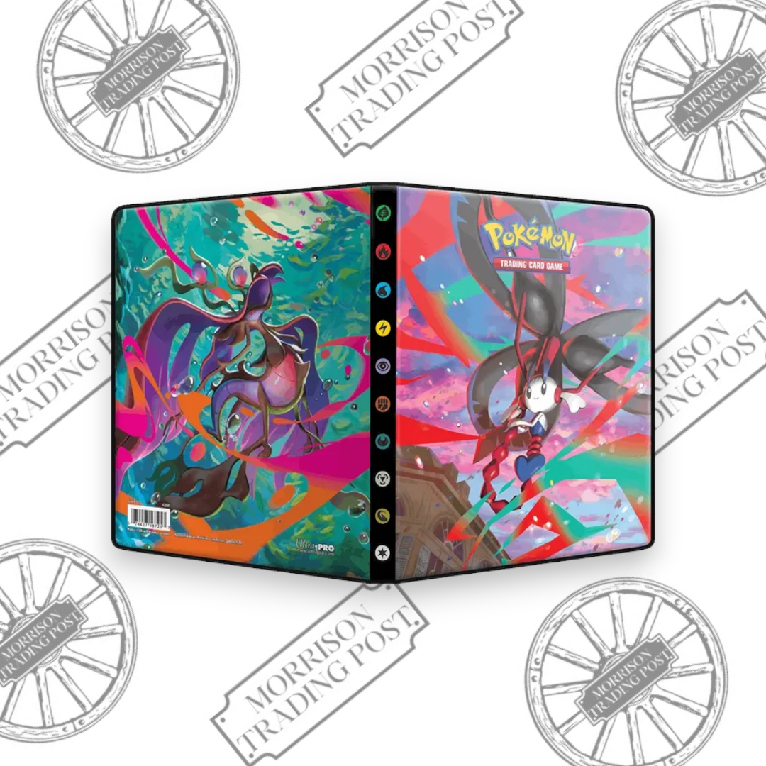 Ultra Pro Pokemon Chaos Rising 4-Pocket Portfolio — front and back covers