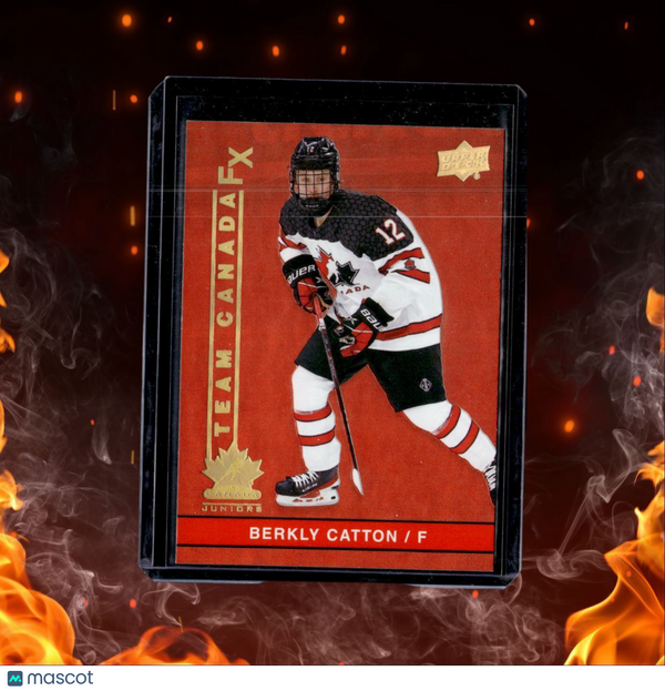 2023-24 Upper Deck Team Canada Juniors Berkly Catton #357