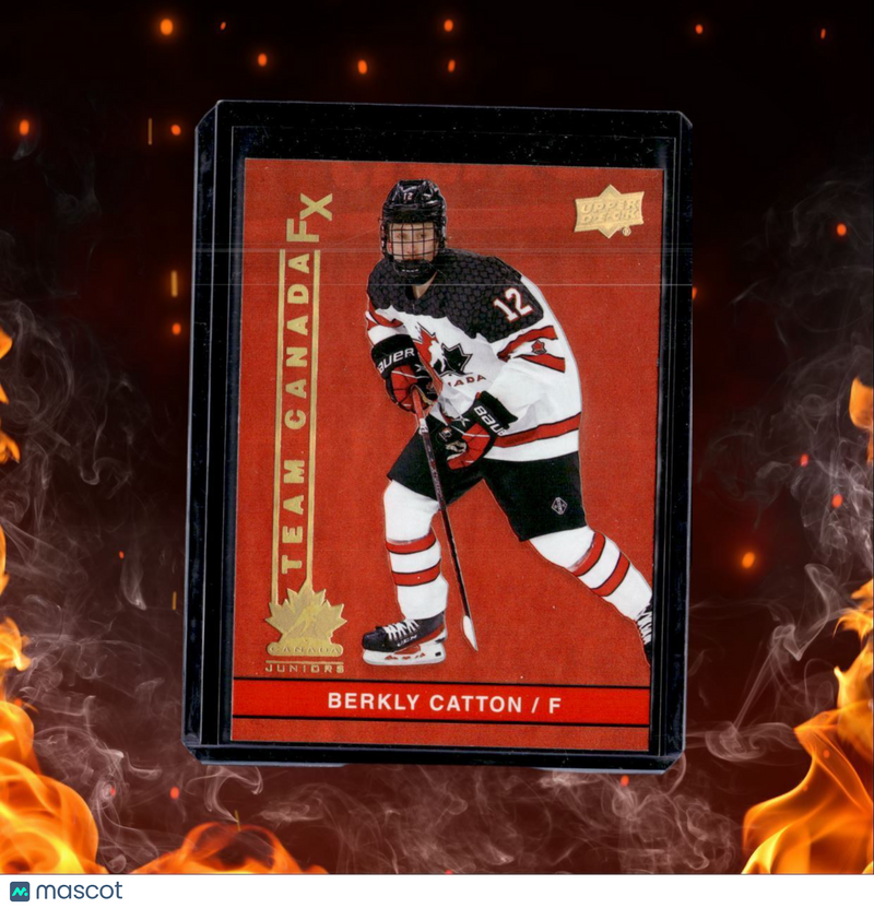 2023-24 Upper Deck Team Canada Juniors Berkly Catton