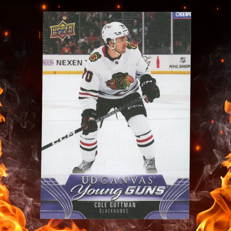 2023-24 Upper Deck Cole Guttman Young Guns Canvas Rookie