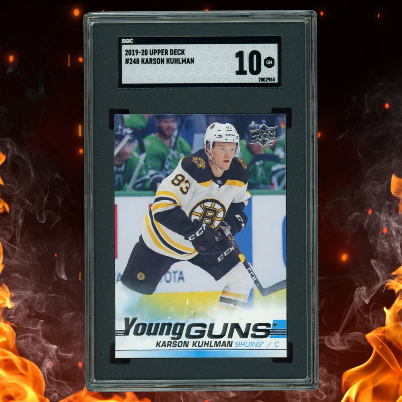 2019-20 Upper Deck Karson Kuhlman Young Guns Sgc 10