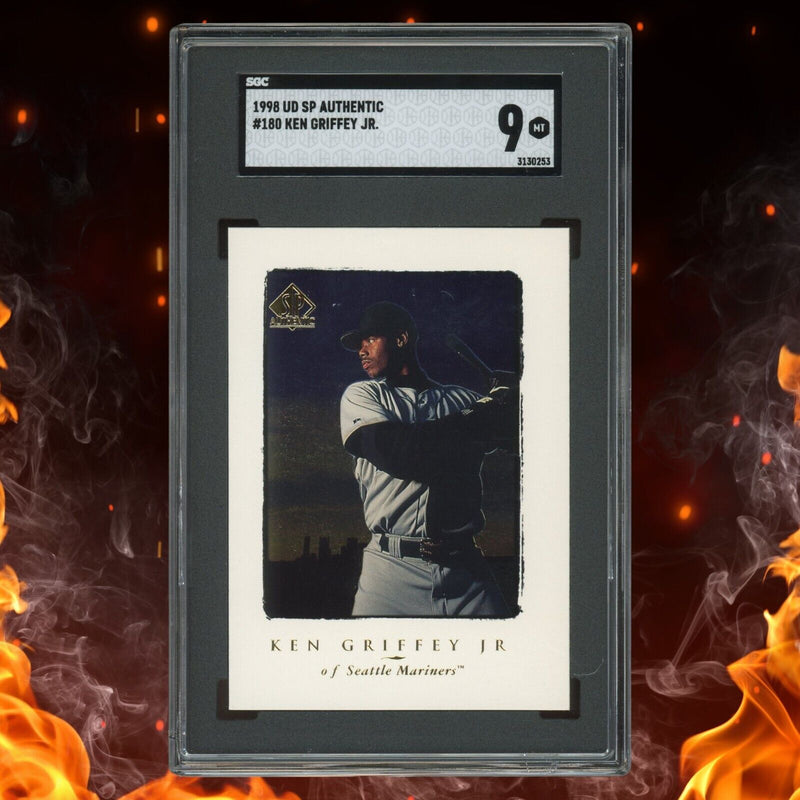 1998 Upper Deck Sp Authentic Ken Griffey Jr. Card Sgc 9