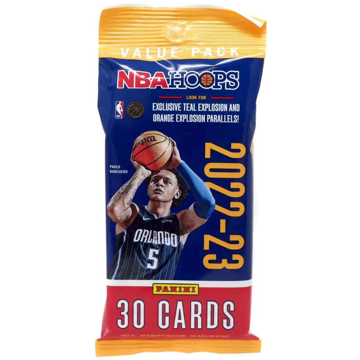 2022-23 Panini Hoops Basketball Fat Pack (30-Card Value Pack)