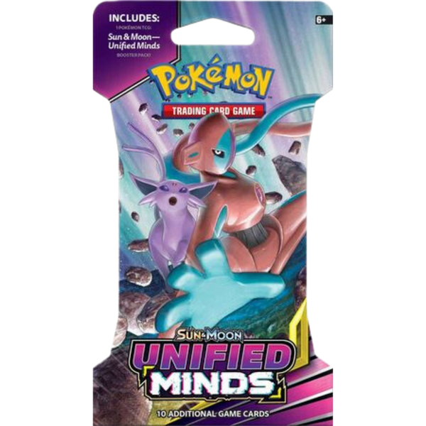 Pokemon Sun & Moon Unified Minds Sleeved Booster Pack