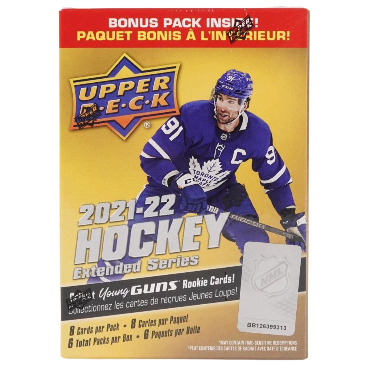 2021-22 Upper Deck Extended Series Blaster Box
